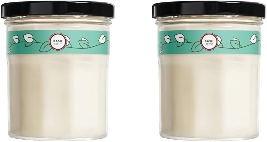 Mrs. Meyer's Soy Aromatherapy Candle, 35 Hour Burn Time, Made with Soy Wax and Essential Oils, Honeysuckle, 7.2 oz (Pack of 2) : Health & Household