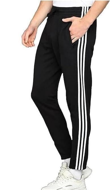 Men's Track Pants with Side Stripes and Drawstring Waist – Stylish & Comfortable Fit-picture-54