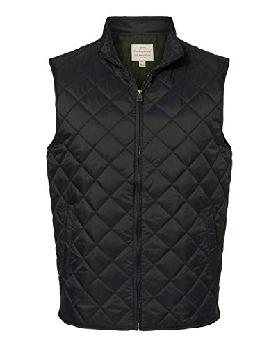Weatherproof Vintage Diamond Quilted Vest 207359 - Black Size XL