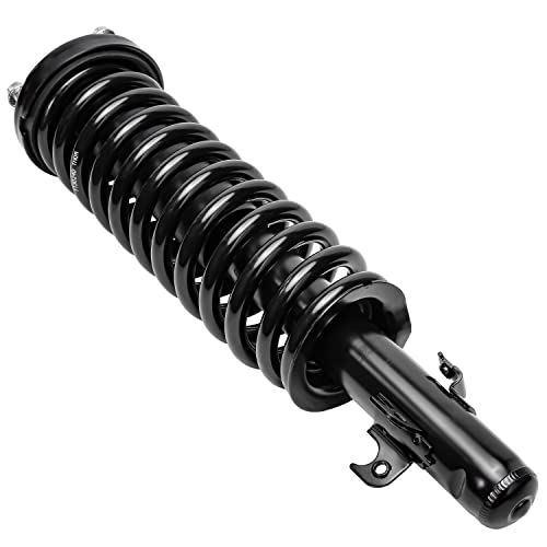 Image of Detroit Axle - Pair Front Struts for 1990-1993 Honda Accord 1991 1992 2 Ready Struts w /Coil Spring Assembly Replacement Suspension Quick Install Ready Struts Shocks Assembly
