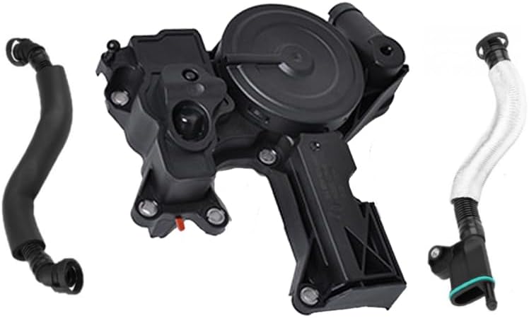 Oil Separator PCV Valve +2PCS Ventilation Hose for AU D1 TT A4 Q5 for for VW Skoda Golf Jet-ta Seat 1.8/2.0 TSI 06H103226A 06H103495E - (Color: Seperator Set)