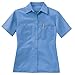 Red Kap Women's Standard Industrial Work Shirt, Petrol Blue, Medium