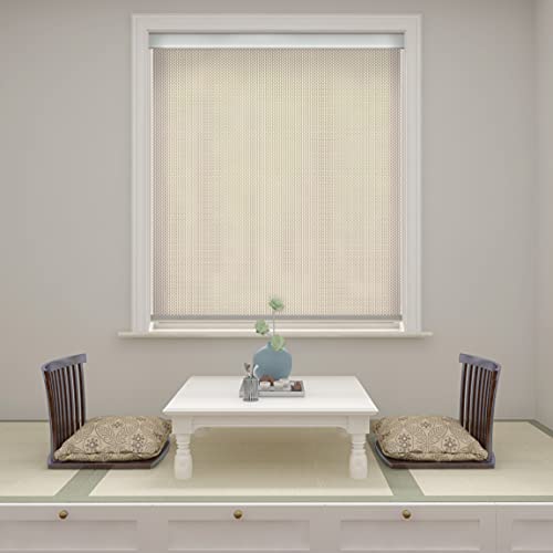 Hiladuo Roller Blinds High Precision Smaller Aluminum Valance Styles Customized Color And Size Manual Window Shade With Lift Cord Accuracy In 0.1" Made In The Usa #TOP2