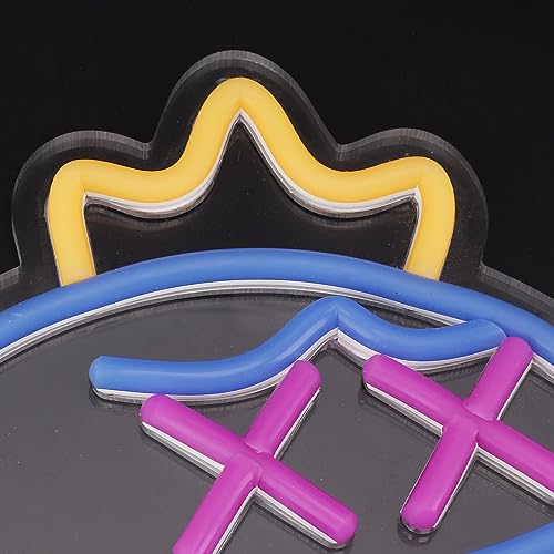 Luces de neón para decoración de pared con brillo ajustable seguro 7