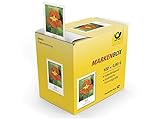 briefmarke englisch  100x Briefmarken Kapuzinerkresse a 0,80 € selbstklebend 100er-Rolle Deutsche Post