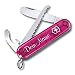 Victorinox Enfants Couteau de Poche My First Demande Pression I Nom sur Messerschale I Cadeau pour Enfants I pour Anniversaire I Suisse Personnalisé avec 9 Fonctions 0.2373.T