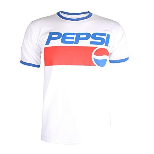 Pepsi T-shirt för män, Vit, M