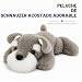 Rusokufo Peluche Schnauzer 22 Cm Superficie Suave Imagen de Rusokufo Peluche Schnauzer 22 Cm Superficie Suave