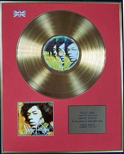 Amazon.co.jp: JIMI HENDRIX - Ltd Edition CD 24 Carat Coated Gold