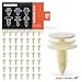 A-Premium 50 PCS Nylon Front Rear Door Trim Panel Car Retainer Fastener Push Pin Clips Compatible with Chevy Silverado 1500 2500 3500 HD, Blazer, GMC Sierra 1500, Safari, Cadillac, Saturn, Olds - 8mm