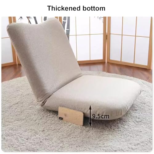 Chaise de sol réglable pour méditation et lecture à la maison - 5