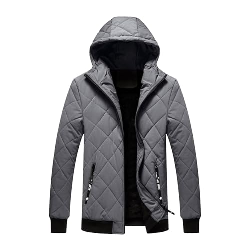 Doudoune Homme Capuche Fourrure imperméable et blouson chaud hiver