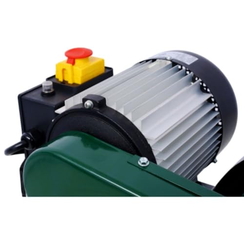 10 Ton Electric Log Splitter, Double Flywheel Log Splitter, 110V 60HZ 2HP 16A, Electric Wood Splitter With Mobile Wheels