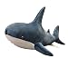 siqiwl Peluches 80 Cm Grande Taille Drôle Doux Morsure Requin en Peluche Jouet Oreiller Coussin Cadeau pour Les Enfants