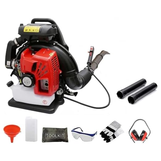 Dealourus 75cc Ultra-Powerful Backpack Blower