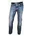Jeanstrack Turia Jeans Pantalón de Escalada, Hombre, Jean Snow, S