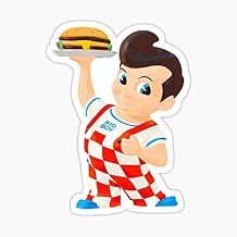 Bobs Big boy Burger Sticker - Sticker Graphic - Auto, Wall, Laptop, Cell, Truck Sticker for Windows, Cars, Trucks
