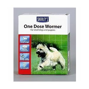 one dose wormer small dogs and puppies 3 dose pack