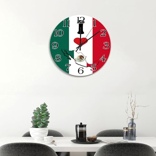 Horloge murale Mexique cadeau souvenir original pour ami étranger 38cm