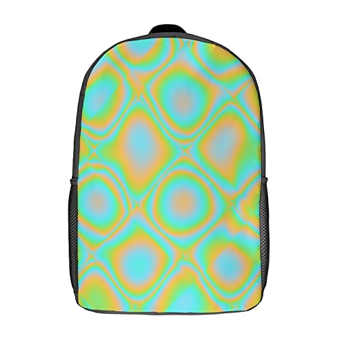 Sac à dos adolescent cool grand sac d'école de mode 17 pouces imprimé 3D