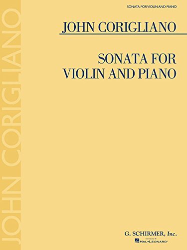 Photo de [(Sonata: Violin and Piano)] [Author: Corigliano John] published on (November, 1986)