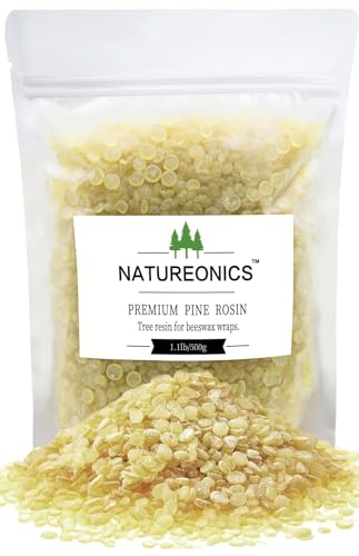 Pine Resin for Beeswax Wraps 1.1 lbs Premium Pine Resin for Beeswax Wraps Premium Grade Rosin for a better Grip and Performance Ideal for Musicians Athletes Dancers and DIY Projects.