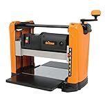 Triton Planer Thicknesser – 1100W Bench Top Wood Planer, 317mm Width, Black/Orange (TPT125 / 583534)