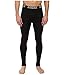 adidas Men's Baselayer Climacool UPF Pants, Black, Medium