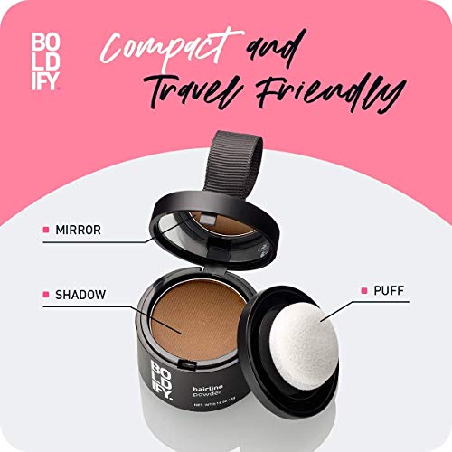 Hairline-Powder-Dark-Brown-Hair-Thickening-Serum-8oz-Boldify-Bundle-Root-Touchup-Hair-Loss-Powder-and-For-Thicker-Hair-Day-One