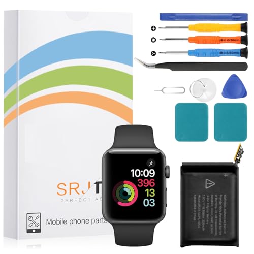 THIRDPOLE Battery Replacement for Apple watch Series 1 38mm A1578 A1802 A1553 for Iwatch Series 1 Iwatch 1st Generation battery Standard Capacity Battery Include Complete Repair Tools kit