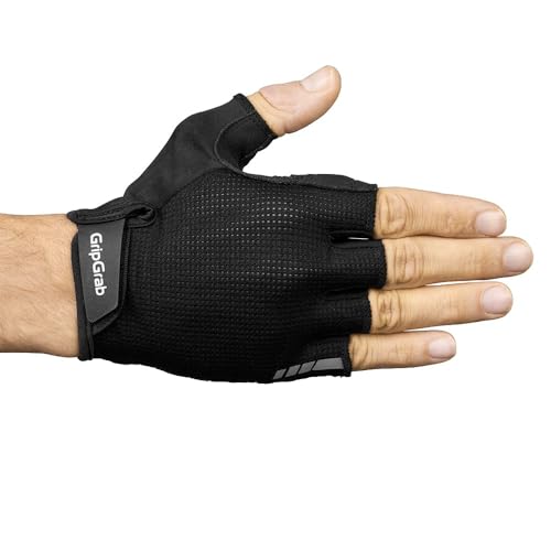 GripGrab Explr Padded Short Gloves S évite douleur main vélo - 4
