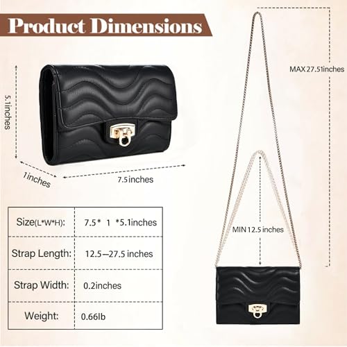 Image of Stylish Small Crossbody Bag for women - Compact Phone Bag & Wallet, Lightweight & Perfect for Work, Travel, or Casual Outings