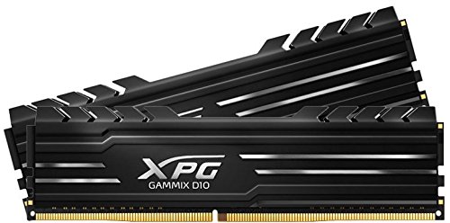 ADATA XPG GAMMIX D10, 16GB (2 x 8GB), DDR4, 3200MHz (PC4-25600), CL16, XMP 2.0, DIMM Memory, Low Pro
