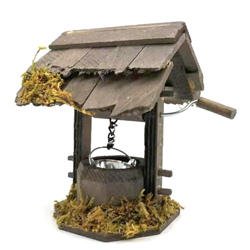 Accesorios para casa de muñecas escala 1:12 muebles de madera pasillo 3