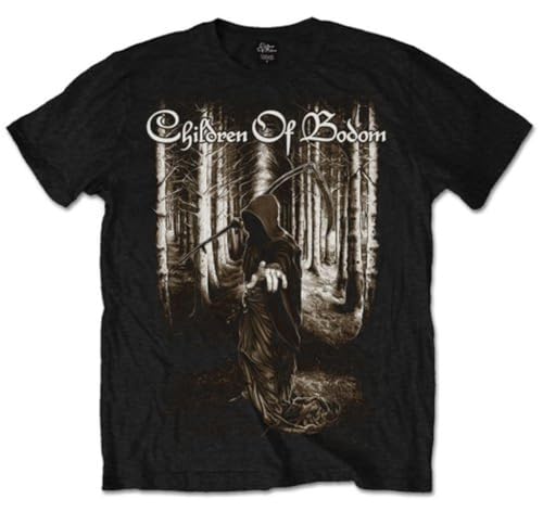 T-shirt ufficiale dei Children of Bodom, gruppo doom death metal Black XX-Large