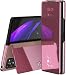 Produktbild Larook Hülle für Samsung Galaxy Z Fold 2 5G, Luxus Spiegel Makeup Abdeckung Bright Crystal Flip Klappbarer Ständer Schutz Hülle Samsung Galaxy Z Fold 2 5G Roségold