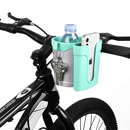 image for Accmor 3-in-1 Bike Cup Holder with Cell Phone Keys Holder, Bike Water 