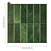 10-Pack Green Peel and Stick Backsplash Tiles for Kitchen & Bathroom, 12