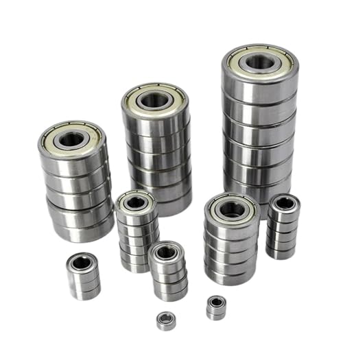 Roulements miniatures 10 pièces 6x12x4mm en acier pour micro-moteurs