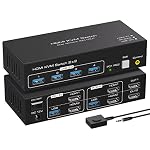 VPFET – VPFET 4K120Hz HDMI KVM Switch 2 PC 2 Monitore 8K60Hz KVM Swi