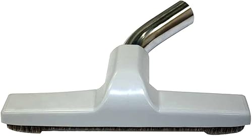 Accesorio de piso de madera dura de 1.25 pulgadas para accesorios de aspiradora central, madera, cepillo para azulejos, gris claro, para aspiradoras