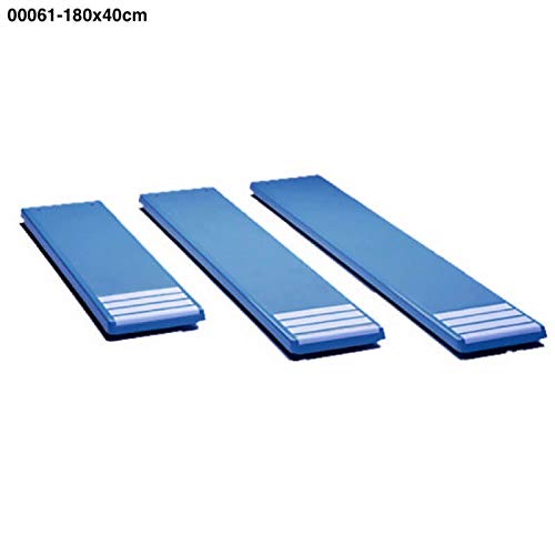 00061 Tables for Trampolines Width 0.40 m LUNGH. 1.8 m Glass Fibre Polyester and
