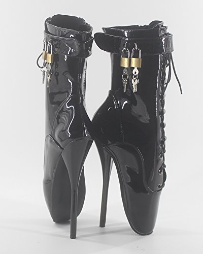 Womens Padlocks Ballet Boots4