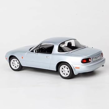 Mazda MX-5 Miata 1/18 ミニカー シルバー Amazon.com: for NOREV for Mazda for MX-5 Silver 1:18 Car Pre