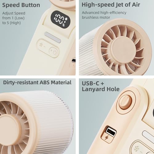Ventilateur de bureau électrique pliable pour vacances et maison - 6