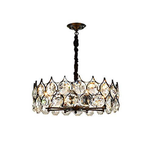 Lustre en cristal de style moderne pour couloir et bar