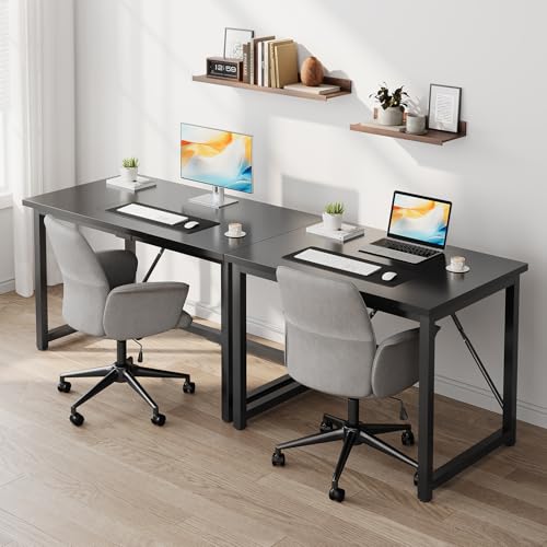 Bureau d'ordinateur stable et compact 120 cm idéal pour optimiser l'espace - 2