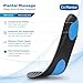 Dr. Plantar Massaging Gel Insoles for Men, Memory Foam, Arch Support & Acupressure Massage, Sizes 8-12, Trim to Fit