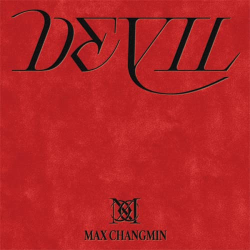 MAX Changmin Diable version rouge 2ème album K-pop avec photo cards exclusives