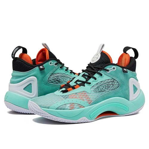 Image of AND1 Basketball Shoes for Women and Men, High Top Men's Basketball Shoes - Womens Basketball Sneakers Size 6 to 16